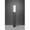 Lampadaire rect anthracite 15w 1700lm 3k 115cm