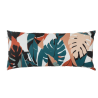 Coussin imprimé jungle Blue extérieur 35*75