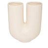 Vase U dolomite beige
