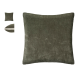 Coussin velours vert 55*55