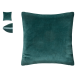 Coussin velours bleu 55*55
