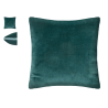 Coussin velours bleu 55*55