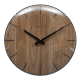 Horloge bois foncé D30