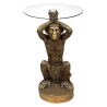 Table singe or verre 