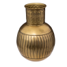 Vase métal doré H31