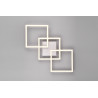 Plafonnier 3C gris 31w 3550lm 3k