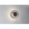 Applique noir verre fumé 10w 1100lm SDIM