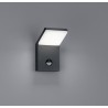 Applique avec détecteur gris anthracite 9w 900lm