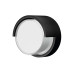 Applique ronde noir CCTS 1200lm 15w