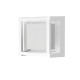 Applique carré blc CCTS 1200lm 15w