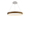 Suspension D50 bois 40w 2950lm cct télécommande 