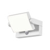Applique rectangle 20w 1700lm blanc détecteur