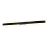 Applique rectangle long noir 24w 2300lm