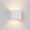 Applique carré 12w 1100lm blanc