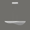 Suspension acrylique blanc 3000lm