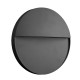 Applique balise anthracite ronde 6w
