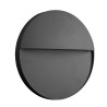 Applique balise anthracite ronde 6w