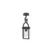 Plafonnier lanterne verre anthracite 