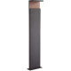 Borne anthracite bois 13w 980lm 