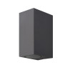 Applique rect 2xGU10 anthracite