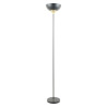 Lampadaire métal noir/doré E27