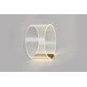 Lampe acrylique tr/doré 12w 1080lm