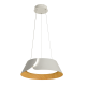 Suspension D50 blanc/bois 36w 3240lm CCT