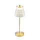 Lampe acrylique doré CCT 500lm