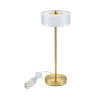Lampe acrylique doré CCT 500lm