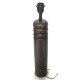 Pied de lampe manguier marron H55