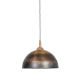 Suspension métal brule doré bois D35 
