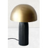 Lampe champignon noir/or H37